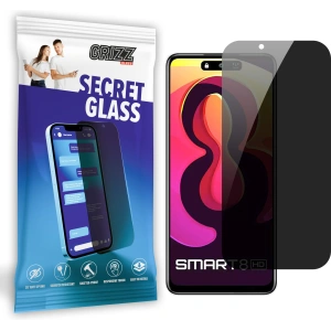 Matowe szkło prywatyzujące GrizzGlass SecretGlass do Infinix Smart 8 HD