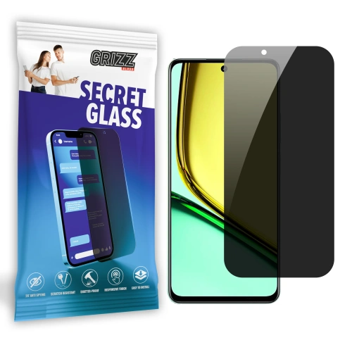 Matowe szkło prywatyzujące GrizzGlass SecretGlass do Realme C67