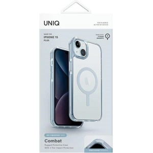 Hurtownia GSM - Etui UNIQ Combat Apple iPhone 15 Plus / 14 Plus MagClick Charging albastru deschis/ice blue - UNIQ1090 - {ean13} - Hurt