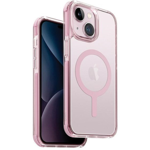Uniq Distributor - 8886463687598 - UNIQ1092 - UNIQ Combat Apple iPhone 15 Plus / 14 Plus MagClick Charging baby pink - B2B homescreen