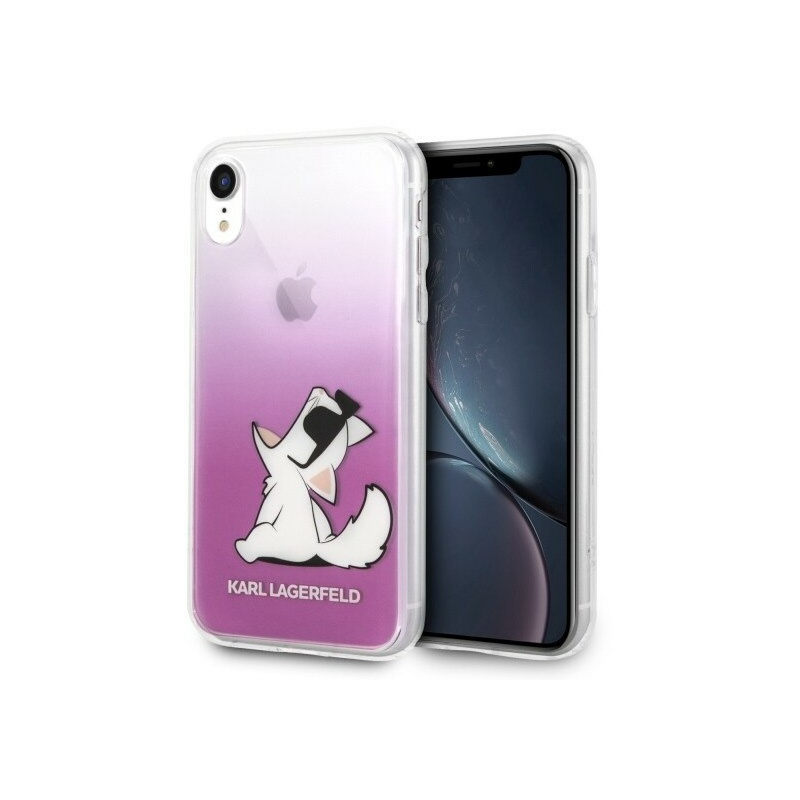 Karl Lagerfeld Distributor - 3700740436042 - KLD009PNK - Karl Lagerfeld KLHCI61CFNRCPI iPhone Xr hardcase pink Choupette Fun - B2B homescreen
