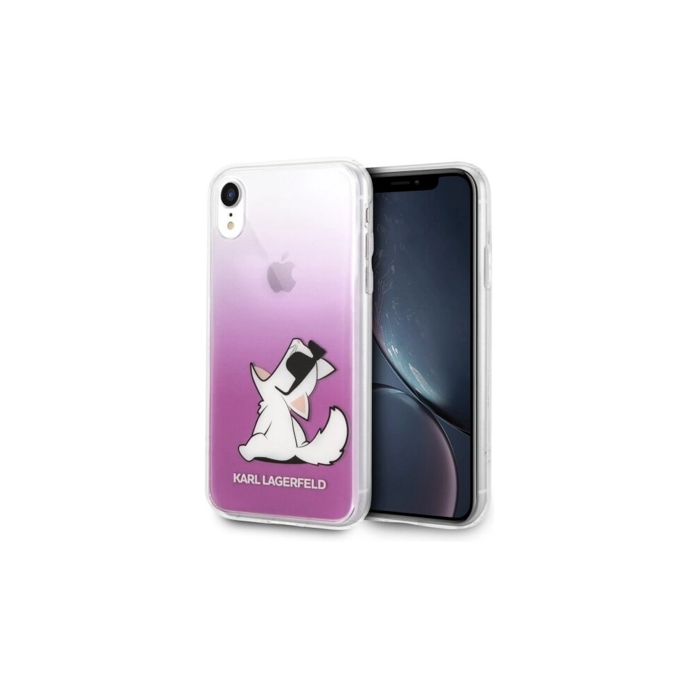 Hurtownia GSM - Karl Lagerfeld KLHCI61CFNRCPI iPhone Xr hardcase różowy/pink Choupette Fun - KLD009PNK - {ean13} - Hurt