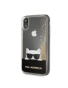 Wholesale Karl Lagerfeld KLHCI61CHPEEGO iPhone Xr gold hard case Liquid Glitter - KLD010GLD - {ean13} - Hurt