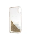 Wholesale Karl Lagerfeld KLHCI61CHPEEGO iPhone Xr gold hard case Liquid Glitter - KLD010GLD - {ean13} - Hurt