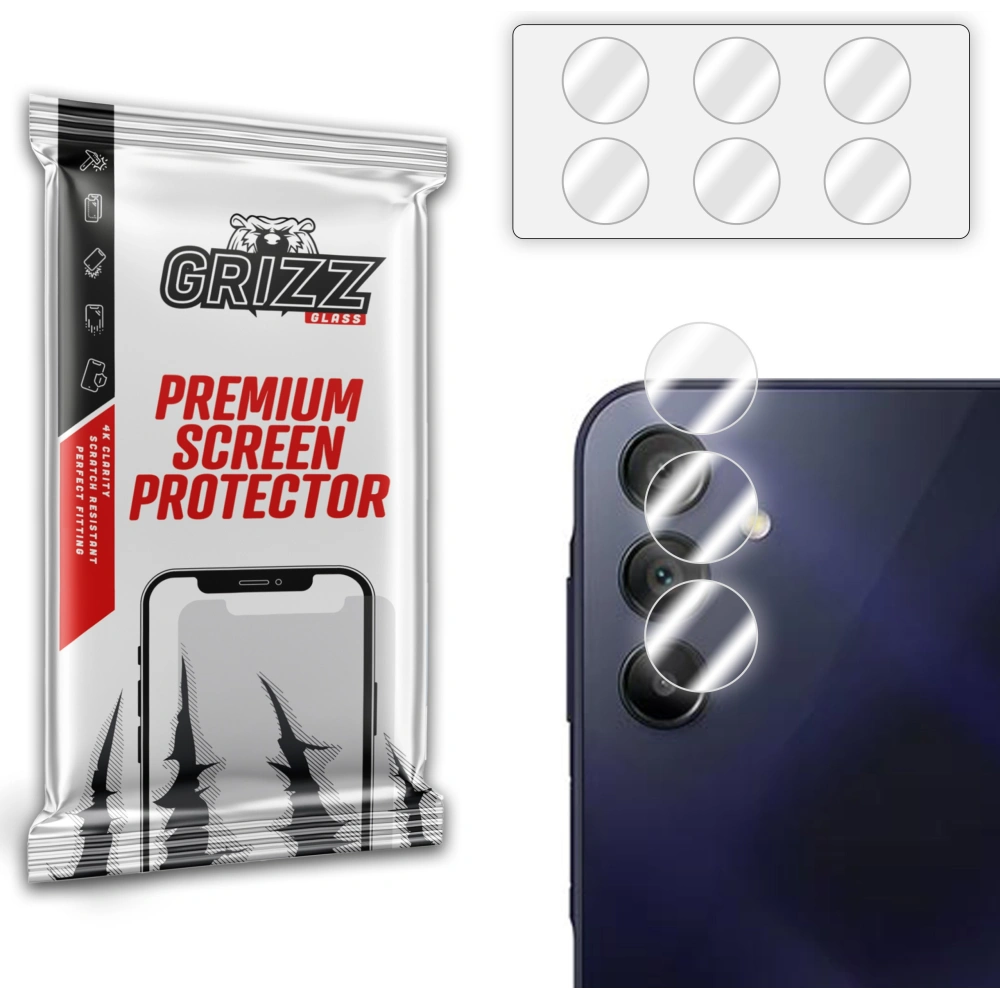 Hurtownia GSM - Üveg a GrizzGlass HybridGlass kamerához Samsung Galaxy A15 4G / 5G-hez - GRZ8343 - {ean13} - Hurt