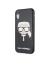 Hurtownia GSM - Karl Lagerfeld KLHCI61DLHBK iPhone Xr czarny/black Iconic Glitter Karl`s Head - KLD011BLK - {ean13} - Hurt