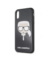 Hurtownia GSM - Karl Lagerfeld KLHCI61DLHBK iPhone Xr czarny/black Iconic Glitter Karl`s Head - KLD011BLK - {ean13} - Hurt