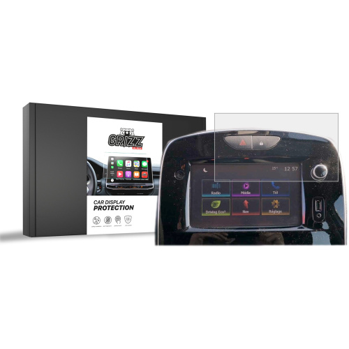GrizzGlass Distributor - 5906146406605 - GRZ8351 - Matte GrizzGlass CarDisplay Protection Renault Clio 4 7" R-link 2012-2018 - B2B homescreen
