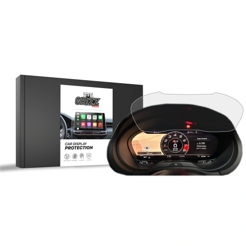 Folia matowa GrizzGlass CarDisplay Protection do Audi A3 8V Virtual Cockpit Retrofit 12" 2012-2019