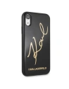 Hurtownia GSM - Karl Lagerfeld KLHCI61DLKSBK iPhone Xr czarny/black hard case Signature Glitter - KLD012BLK - {ean13} - Hurt