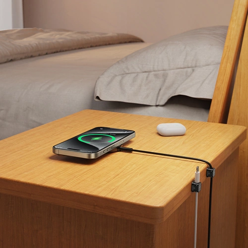 Organizer do kabli Joyroom JR-ZS368 magnetyczny czarny [3 PACK]