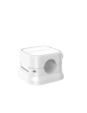 Joyroom JR-ZS368 cable organizer magnetic white [3 PACK]