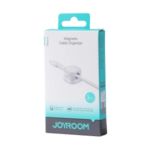 Hurtownia GSM - Organizer na kabely Joyroom JR-ZS368 magnetický bílý [3 PACK] - JYR962 - {ean13} - Hurt