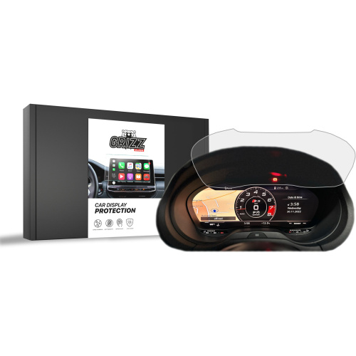 Hurtownia GrizzGlass - 5906146406667 - GRZ8355 - Folia matowa GrizzGlass CarDisplay Protection do Audi S3 8V Virtual Cockpit Retrofit 12" 2012-2019 - B2B homescreen