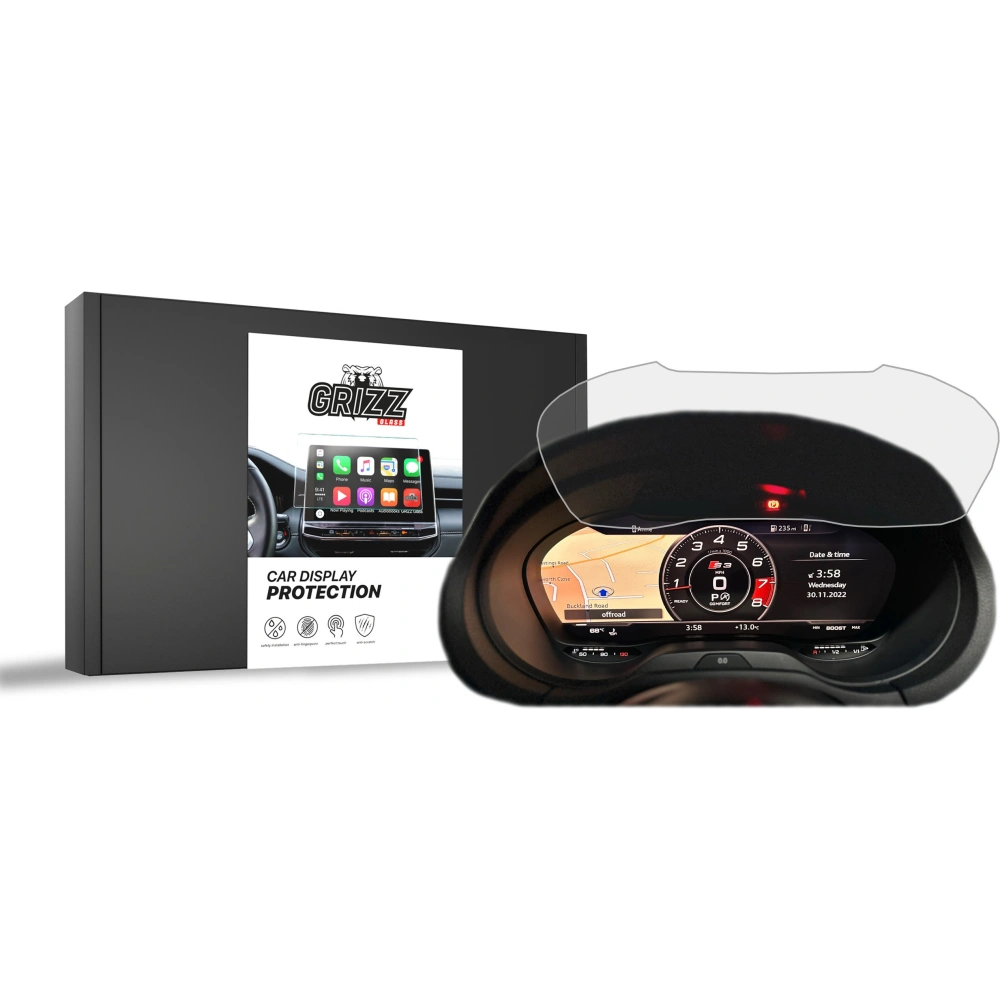 Wholesale Matte GrizzGlass CarDisplay Protection Audi RS3 8V Virtual Cockpit Retrofit 12" 2012-2019 - GRZ8356 - {ean13} - Hurt