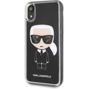 Wholesale Karl Lagerfeld KLHCI61ICGBK iPhone Xr black Iconic Glitter - KLD013BLK - {ean13} - Hurt