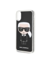 Hurtownia GSM - Karl Lagerfeld KLHCI61ICGBK iPhone Xr czarny/black Iconic Glitter - KLD013BLK - {ean13} - Hurt