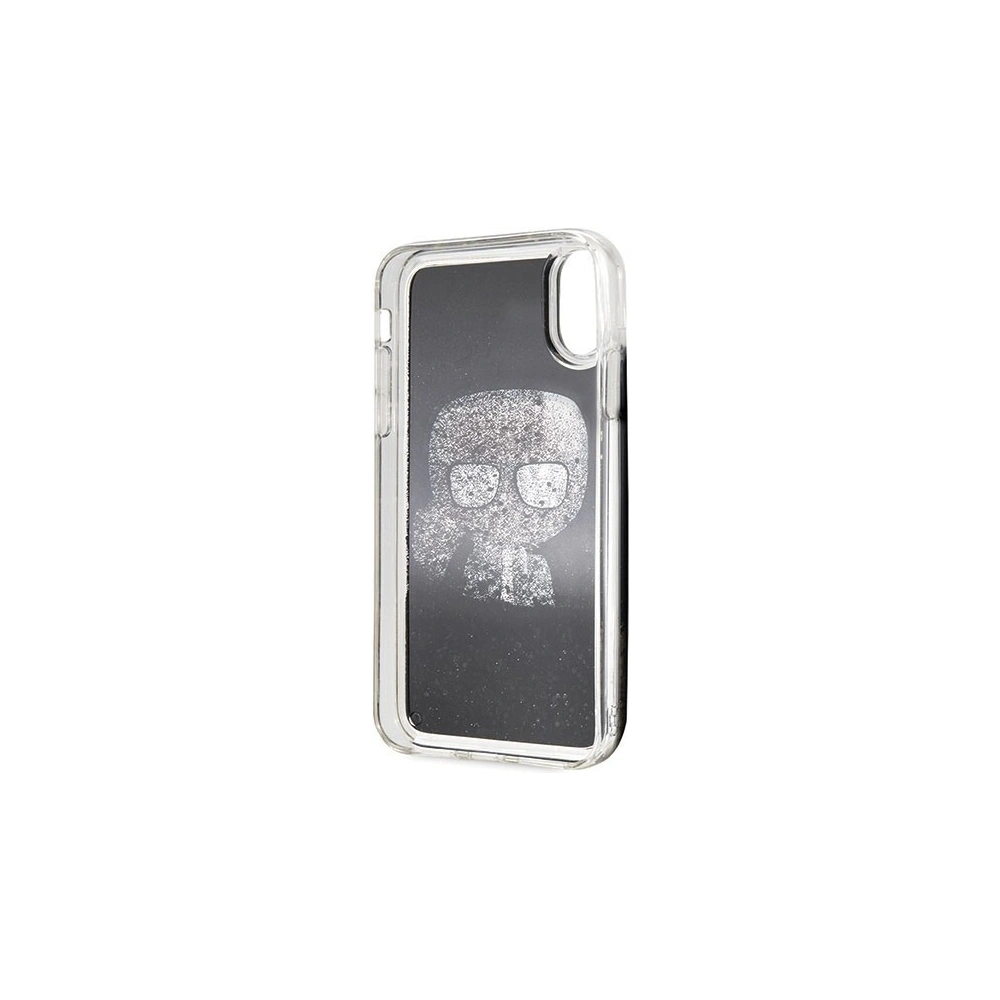 Hurtownia GSM - Karl Lagerfeld KLHCI61ICGBK iPhone Xr czarny/black Iconic Glitter - KLD013BLK - {ean13} - Hurt
