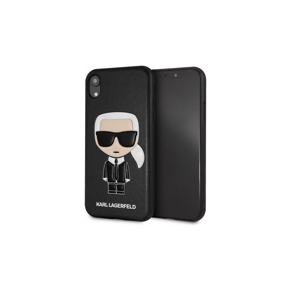 Hurtownia GSM - Karl Lagerfeld KLHCI61IKPUBK iPhone Xr hardcase czarny/black Iconic Karl Embossed - KLD014BLK - {ean13} - Hurt