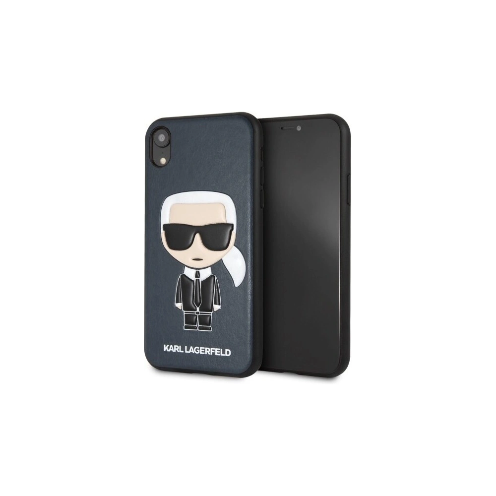 Hurtownia GSM - Karl Lagerfeld KLHCI61IKPUBL iPhone Xr hardcase niebieski/blue Iconic Karl Embossed - KLD015BLU - {ean13} - Hurt