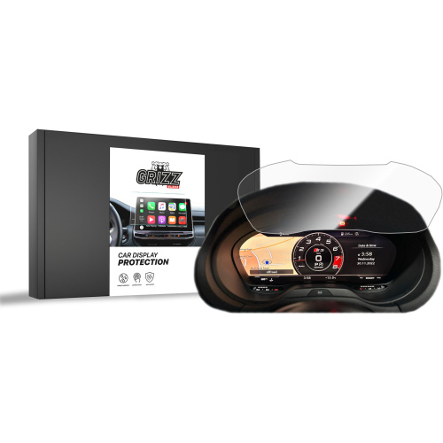 Hurtownia GrizzGlass - 5906146406674 - GRZ8367 - Folia ceramiczna GrizzGlass CarDisplay Protection do Audi S3 8V Virtual Cockpit Retrofit 12" 2012-2019 - B2B homescreen