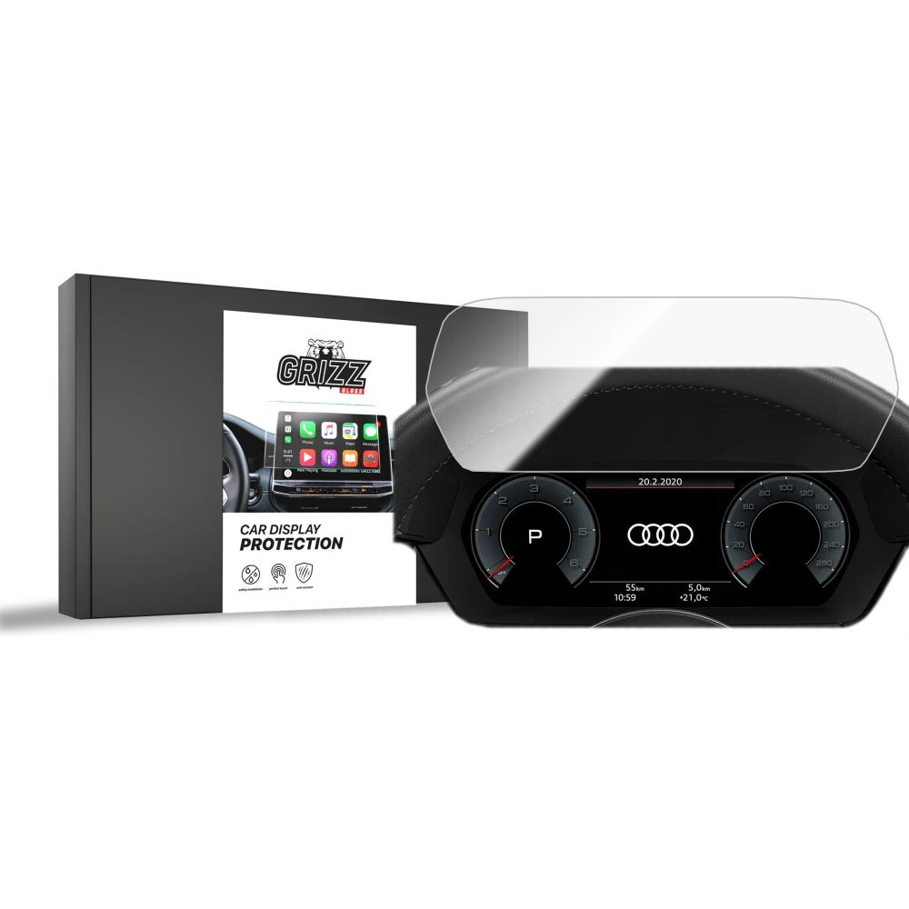 Hurtownia GSM - Cserélhető kerámia fólia GrizzGlass CarDisplay Protection az Audi RS3 8Y Virtual Cockpit Plus 12,3" 2020-hez - GRZ8372 - {ean13} - Hurt