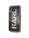 Hurtownia GSM - Karl Lagerfeld KLHCI61KAGBK iPhone Xr schwarz/black Karl-Logo Glitter - KLD017BLK - {ean13} - Hurt