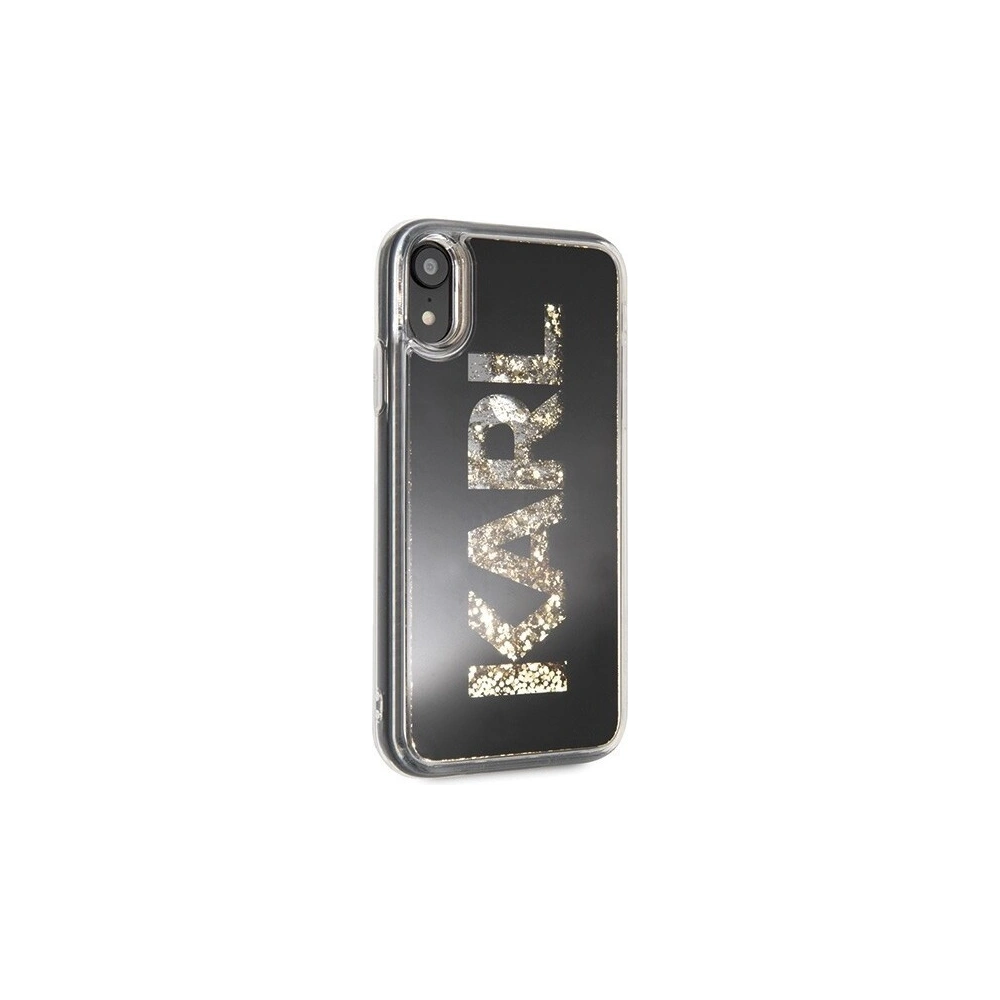 Karl Lagerfeld KLHCI61KAGBK iPhone Xr czarny/black Karl logo Glitter