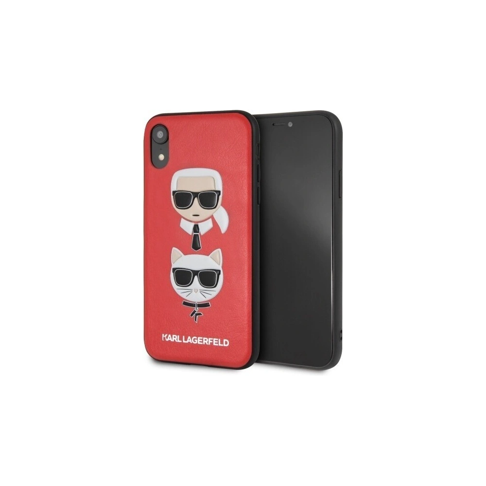 Hurtownia GSM - Karl Lagerfeld KLHCI61KICKCRE iPhone Xr hardcase czerwony/red Karl & Choupette - KLD019RED - {ean13} - Hurt