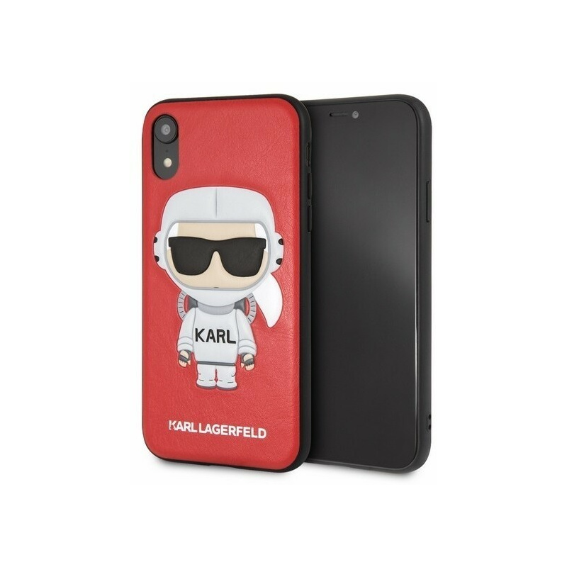 Karl Lagerfeld Distributor - 3700740435830 - KLD021RED - Karl Lagerfeld KLHCI61KSCORE iPhone Xr hardcase red Karl Space Cosmonaut - B2B homescreen