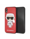 Karl Lagerfeld KLHCI61KSCORE hardcase iPhone Xr roșu/red Karl Space Cosmonaut