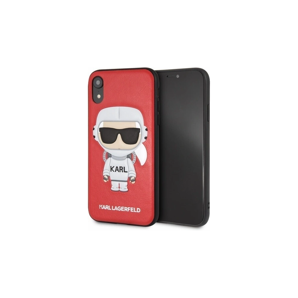 Karl Lagerfeld KLHCI61KSCORE iPhone Xr hardcase czerwony/red Karl Space Cosmonaut