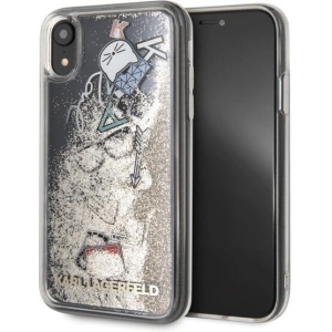Hurtownia GSM - Karl Lagerfeld KLHCI61KSICGO iPhone Xr złoty/gold hard case Iconic Liquid Glitter - KLD022GLD - {ean13} - Hurt