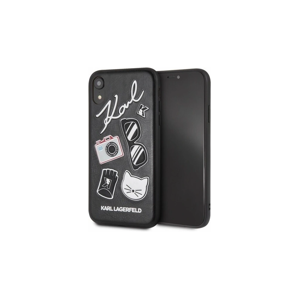 Hurtownia GSM - Karl Lagerfeld KLHCI61PIN iPhone Xr Hardcase schwarz/black Pins - KLD024BLK - {ean13} - Hurt
