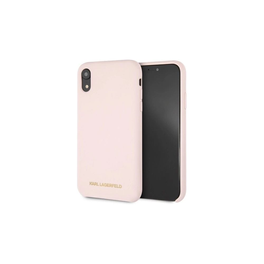 Hurtownia GSM - Karl Lagerfeld KLHCI61SLLPG iPhone Xr hardcase jasnoróżowy/light pink Silicone - KLD029PNK - {ean13} - Hurt