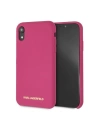 Karl Lagerfeld KLHCI61SLROG iPhone Xr hardcase różowy/fushia Silicone