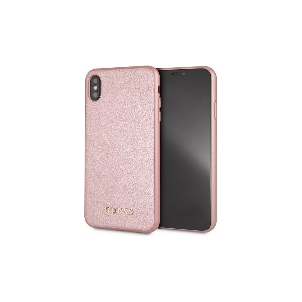 Hurtownia GSM - Etui Guess GUHCI65IGLRG Apple iPhone XS Max rose gold/różowo-złoty hard case Iridescent - GUE091RS - {ean13} - Hurt