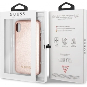 Hurtownia GSM - Guess Apple Case GUHCI65IGLRG iPhone XS Max Roségold/Roségold Hartschalenetui Iridescent - GUE091RS - {ean13} - Hurt