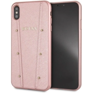 Hurtownia GSM - Etui Guess GUHCI65KAILRG Apple iPhone XS Max rosa-gold/hard case Kaia Saffiano - GUE092RS - {ean13} - Hurt