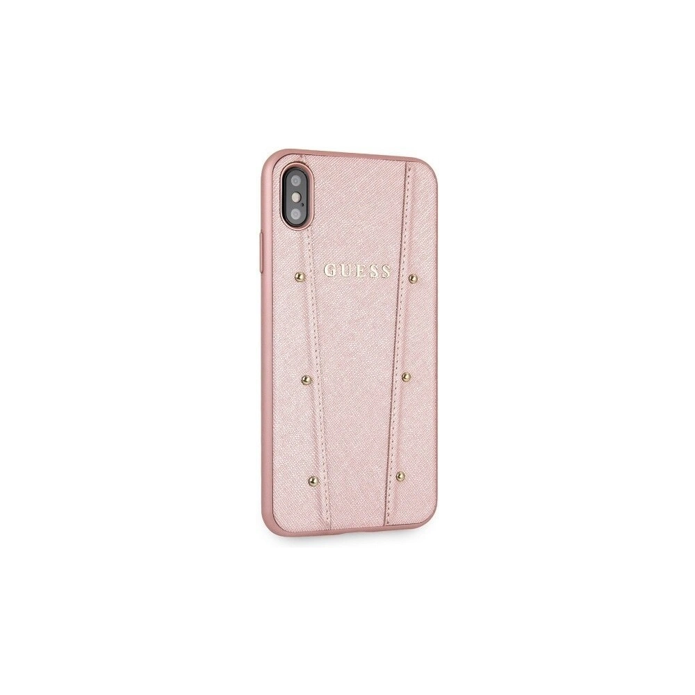 Hurtownia GSM - Etui Guess GUHCI65KAILRG Apple iPhone XS Max rosa-gold/hard case Kaia Saffiano - GUE092RS - {ean13} - Hurt