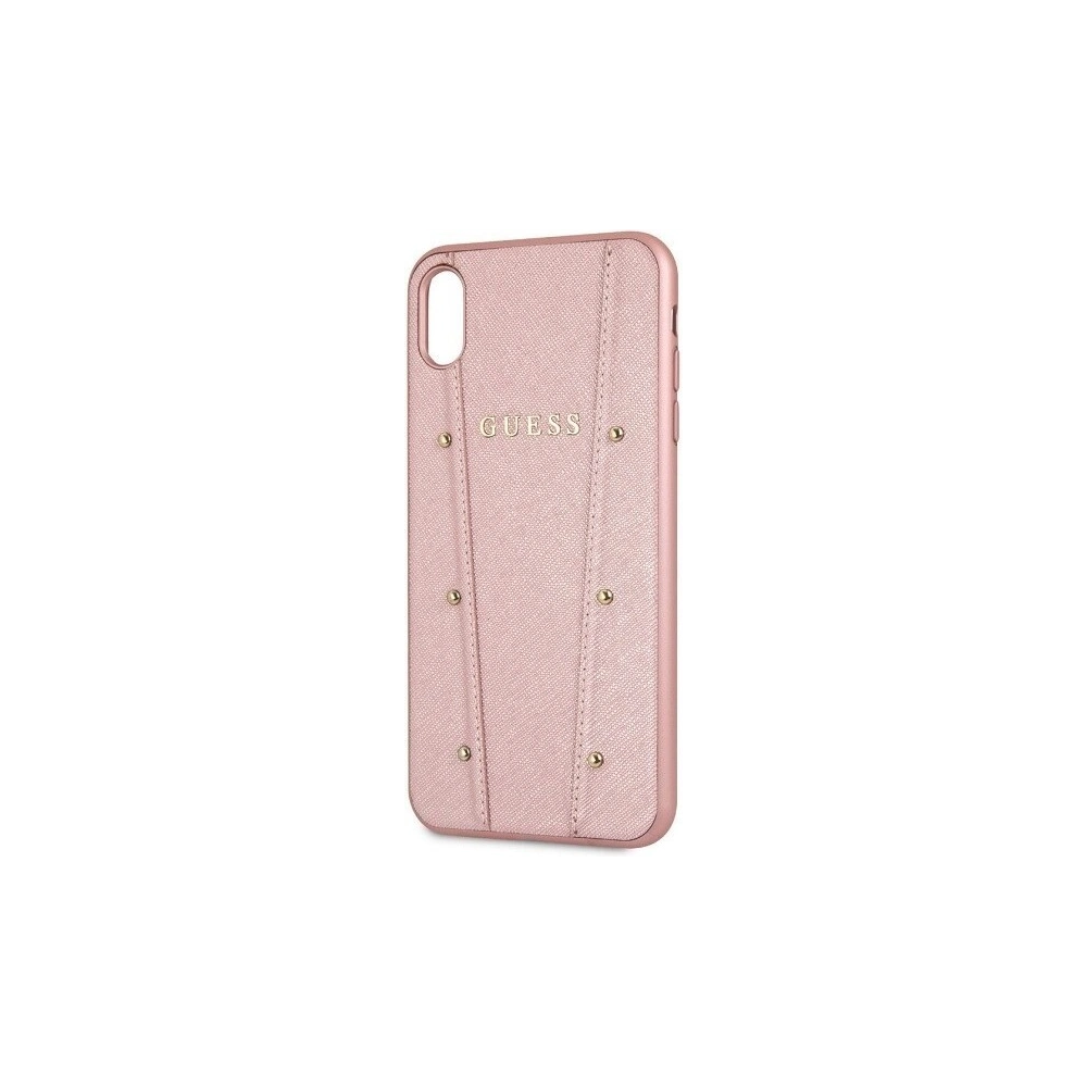 Hurtownia GSM - Etui Guess GUHCI65KAILRG Apple iPhone XS Max rosa-gold/hard case Kaia Saffiano - GUE092RS - {ean13} - Hurt