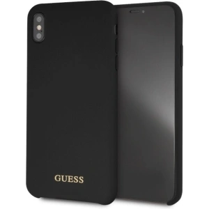 Hurtownia GSM - Etui Guess GUHCI65LSGLBK Apple iPhone XS Max schwarz/czarny Hartschale Silikon - GUE093BLK - {ean13} - Hurt