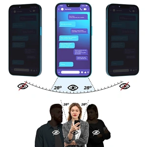 Matowe szkło prywatyzujące GrizzGlass SecretGlass do Motorola Moto G34