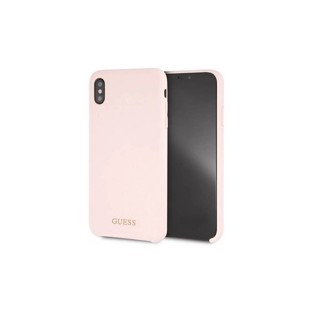 Hurtownia GSM - Etui Guess GUHCI65LSGLLP Apple iPhone XS Max hellrosa/hard case Silikon - GUE094PNK - {ean13} - Hurt