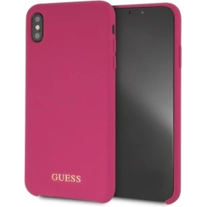 Hurtownia GSM - Guess Apple Case GUHCI65LSGLPI iPhone XS Max rosa/rosa Hartschalenetui Silikon - GUE095PNK - {ean13} - Hurt