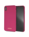 Guess GUHCI65LSGLPI iPhone Xs Max pink hard case Silicone