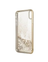 Hurtownia GSM - Etui Guess GUHCI65PEOLGGO Apple iPhone XS Max złoty/gold hard case 4G Peony Liquid Glitter - GUE098GLD - {ean13} - Hurt