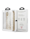 Hurtownia GSM - Guess Apple Case GUHCI65PEOLGGO iPhone XS Max gold/gold hartes Case 4G Peony Liquid Glitter - GUE098GLD - {ean13} - Hurt