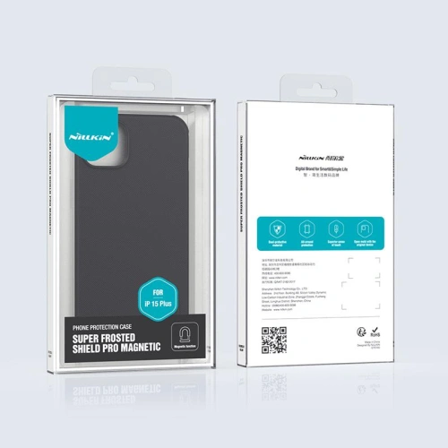 Etui Nillkin Super Shield Pro Magnetic Apple iPhone 15 Plus / 14 Plus czarne