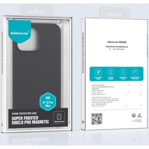 Hurtownia GSM - Case Nillkin Super Shield Pro Magnetic Apple iPhone 15 Pro Max schwarz - NLK1392 - {ean13} - Hurt